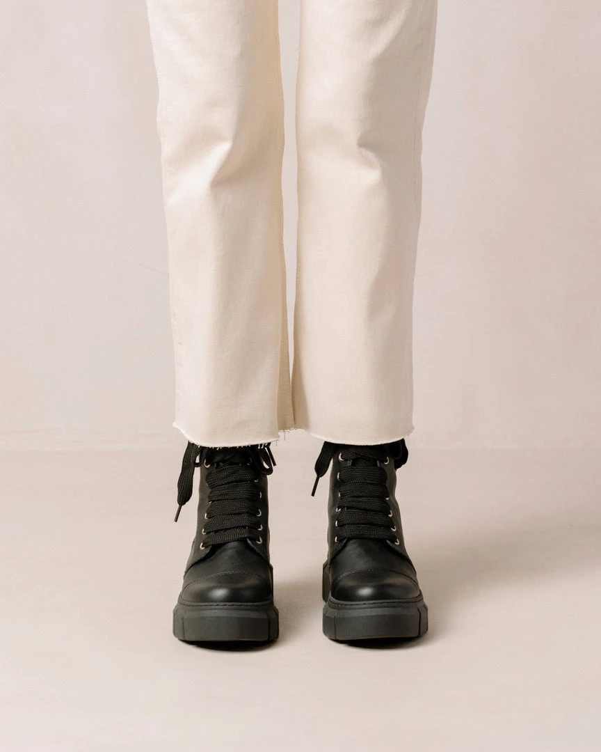 ALOHAS Shoes Can Can Corn Black 5 ALOHAS Shoes Can Can Corn Black