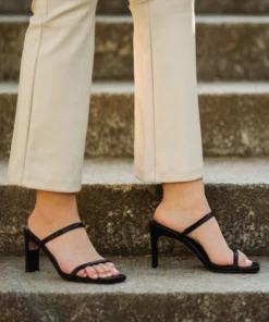 ALOHAS Cannes Black Shoes