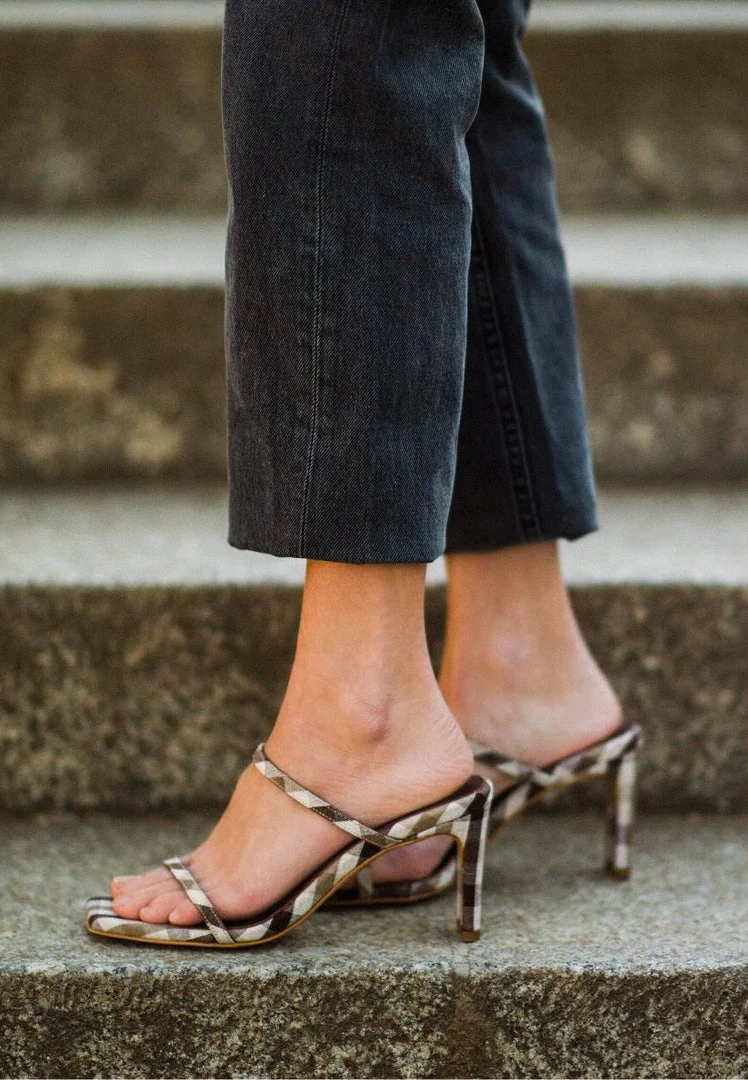 ALOHAS Shoes Cannes Check Canvas 1 ALOHAS Shoes Cannes Check Canvas