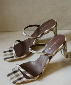 ALOHAS Shoes Cannes Check Canvas 17 ALOHAS Shoes Cannes Check Canvas