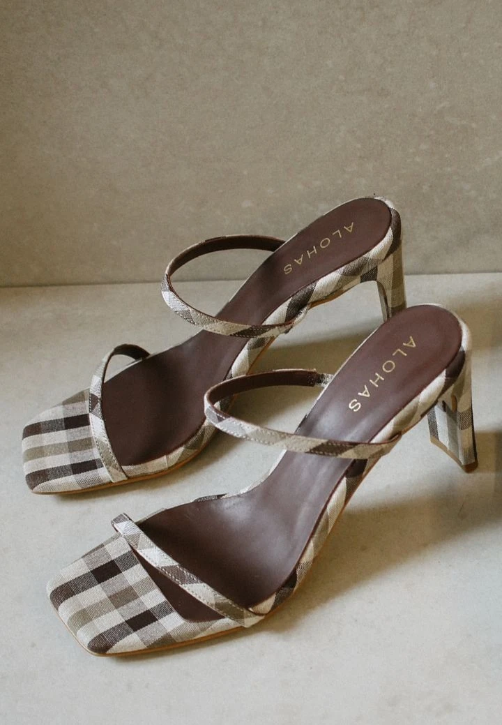 ALOHAS Shoes Cannes Check Canvas 8 ALOHAS Shoes Cannes Check Canvas
