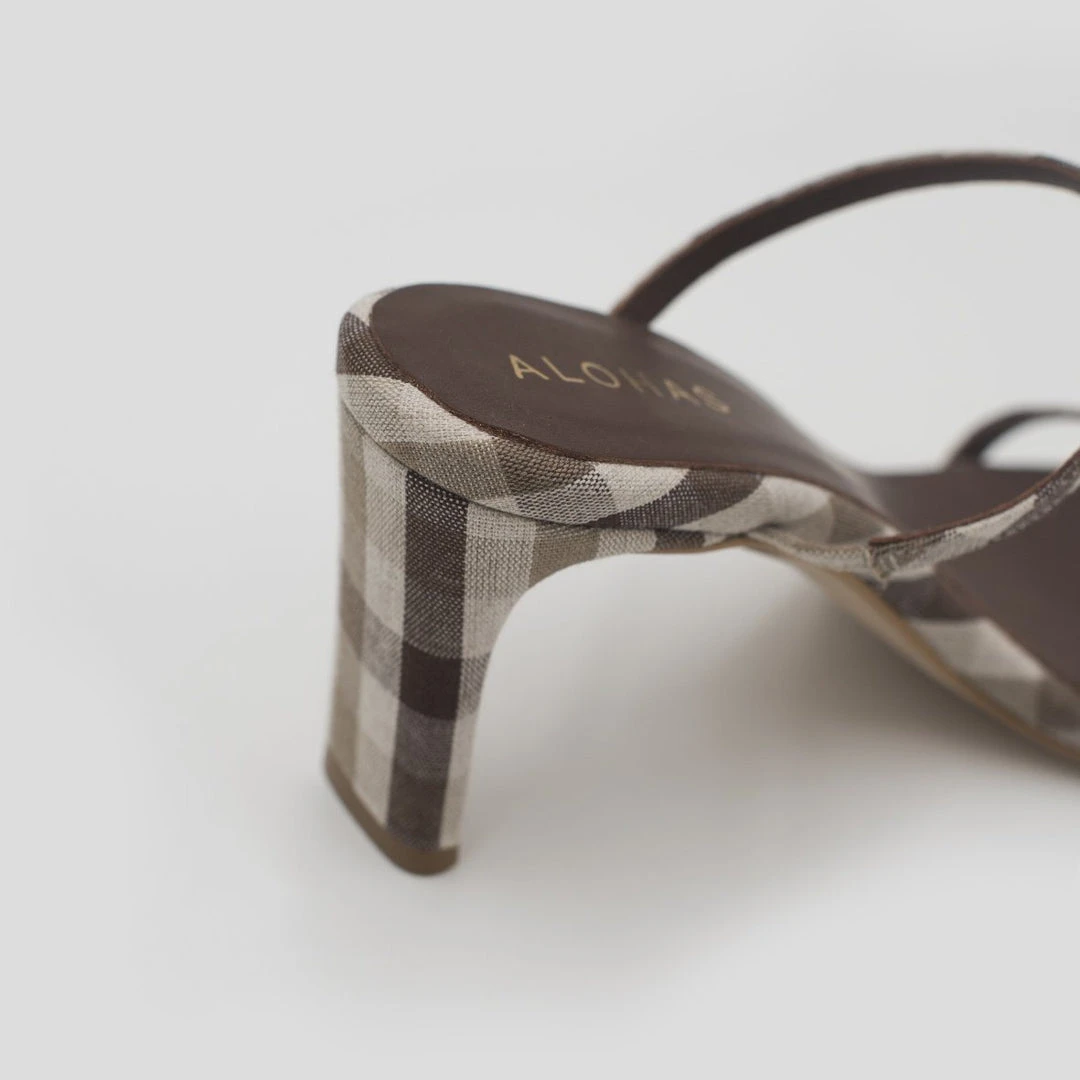ALOHAS Shoes Cannes Check Canvas 3 ALOHAS Shoes Cannes Check Canvas