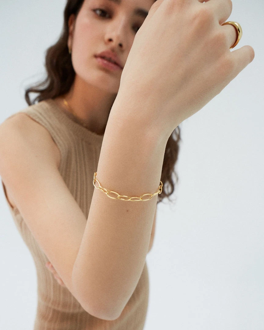 ALOHAS Chain Bracelet Gold Accessories 1 ALOHAS Chain Bracelet Gold Accessories