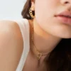 ALOHAS Chain Line Necklace Gold