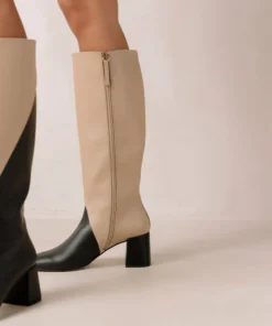 Svegan Shoes Chalk Black Tahini Beige