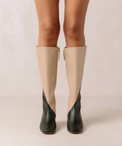 Svegan Shoes Chalk Black Tahini Beige