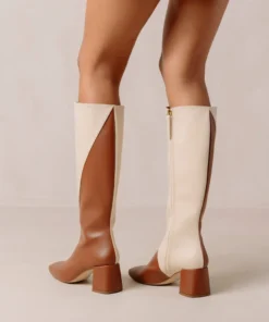 Svegan Chalk Gingerbread Brown Warm White Shoes