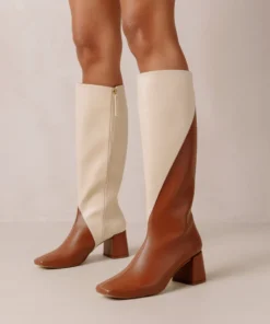 Svegan Chalk Gingerbread Brown Warm White Shoes