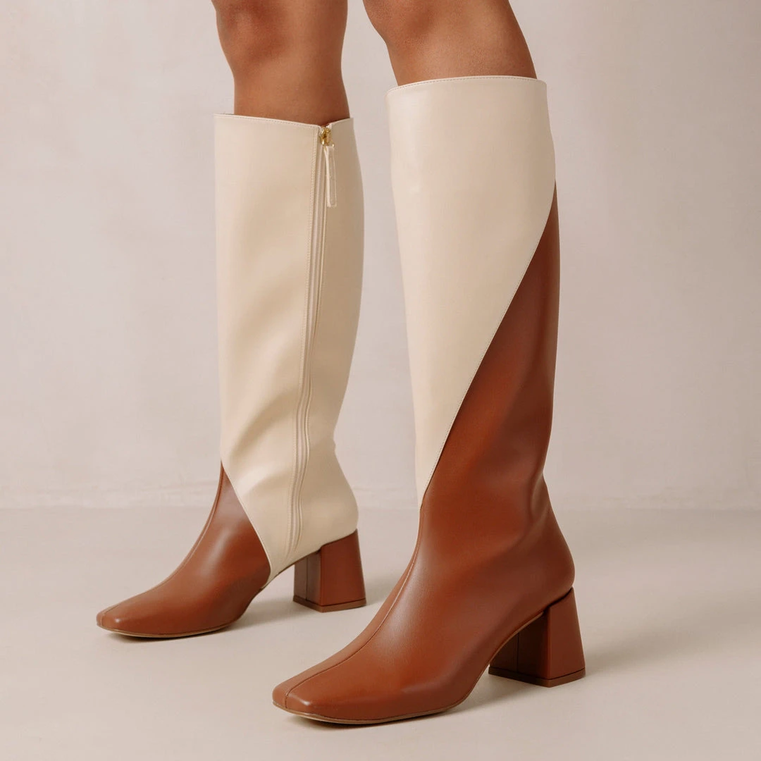 Svegan Chalk Gingerbread Brown Warm White Shoes 3 Svegan Chalk Gingerbread Brown Warm White Shoes