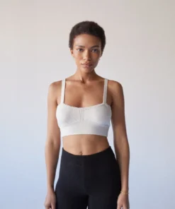 ALOHAS Charm Bra Knit Top Ivory