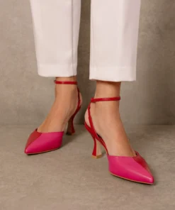 ALOHAS Shoes Cinderella Lipstick Red Magenta 19 ALOHAS Shoes Cinderella Lipstick Red Magenta