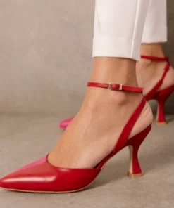 ALOHAS Shoes Cinderella Lipstick Red Magenta 13 ALOHAS Shoes Cinderella Lipstick Red Magenta