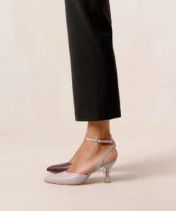 ALOHAS Shoes Cinderella Mauve Wine Burgundy