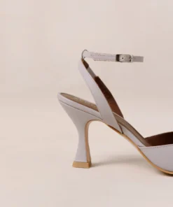 ALOHAS Shoes Cinderella Mauve Wine Burgundy