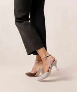 ALOHAS Shoes Cinderella Mauve Wine Burgundy