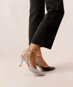 ALOHAS Shoes Cinderella Mauve Wine Burgundy