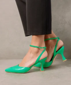 ALOHAS Cinderella Neon Green Shoes