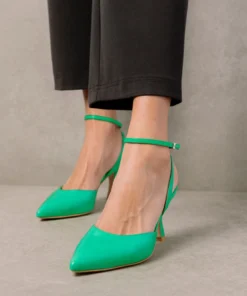 ALOHAS Cinderella Neon Green Shoes