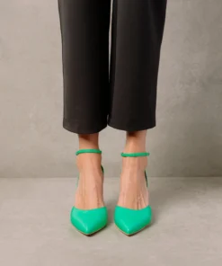 ALOHAS Cinderella Neon Green Shoes