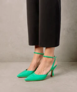 ALOHAS Cinderella Neon Green Shoes