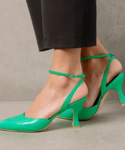 ALOHAS Cinderella Neon Green Shoes