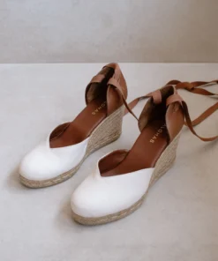 ALOHAS Clara By Shore White Leather