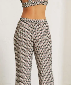 ALOHAS Cliffhanger Pants Monogram Black Nutmeg Clothing