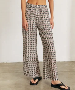 ALOHAS Cliffhanger Pants Monogram Black Nutmeg Clothing