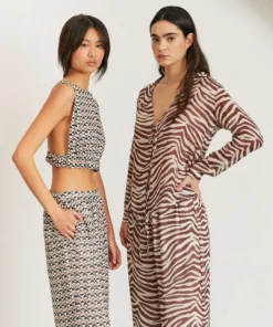 ALOHAS Cliffhanger Pants Monogram Black Nutmeg Clothing