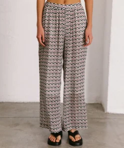 ALOHAS Cliffhanger Pants Monogram Black Nutmeg Clothing