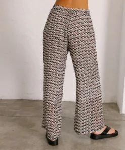 ALOHAS Cliffhanger Pants Monogram Black Nutmeg Clothing