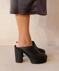 ALOHAS Shoes Clock Out Black 16 ALOHAS Shoes Clock Out Black