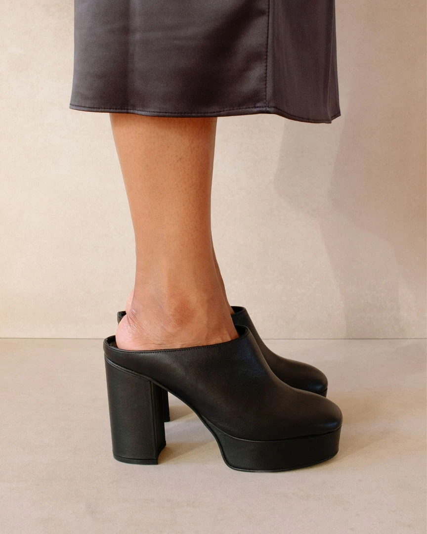 ALOHAS Shoes Clock Out Black 8 ALOHAS Shoes Clock Out Black