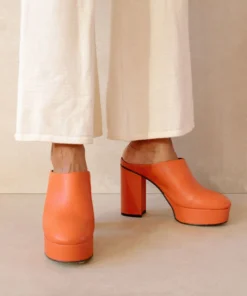ALOHAS Clock Out Pomelo Orange Shoes