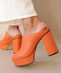 ALOHAS Clock Out Pomelo Orange Shoes