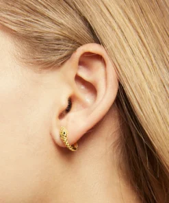 ALOHAS Cobra Earrings Gold 8 ALOHAS Cobra Earrings Gold