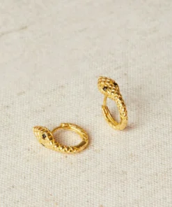 ALOHAS Cobra Earrings Gold