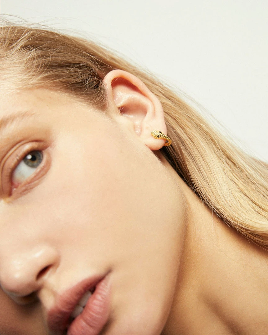 ALOHAS Cobra Earrings Gold 1 ALOHAS Cobra Earrings Gold