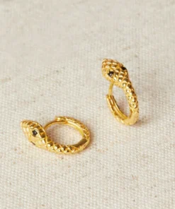 ALOHAS Cobra Earrings Gold 7 ALOHAS Cobra Earrings Gold