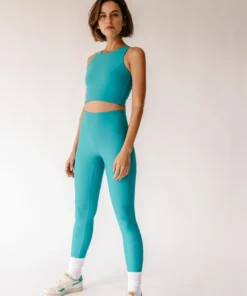 TheManola Core Legging Persian Green Clothing