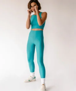 TheManola Core Legging Persian Green Clothing