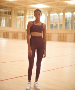 TheManola Core Legging Wine Purple Clothing