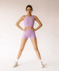 TheManola Clothing Core Petit Short Purple