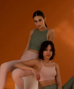 TheManola Clothing Core Top Green Army