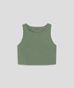 TheManola Clothing Core Top Green Army