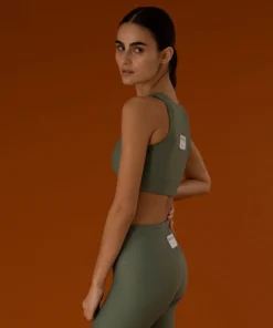 TheManola Clothing Core Top Green Army