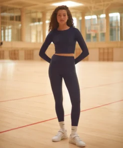 TheManola Core Triangle Back Long Top Deep Blue