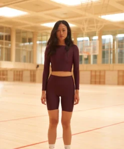 TheManola Clothing Core Triangle Back Long Top Wine Purple 7 TheManola Clothing Core Triangle Back Long Top Wine Purple