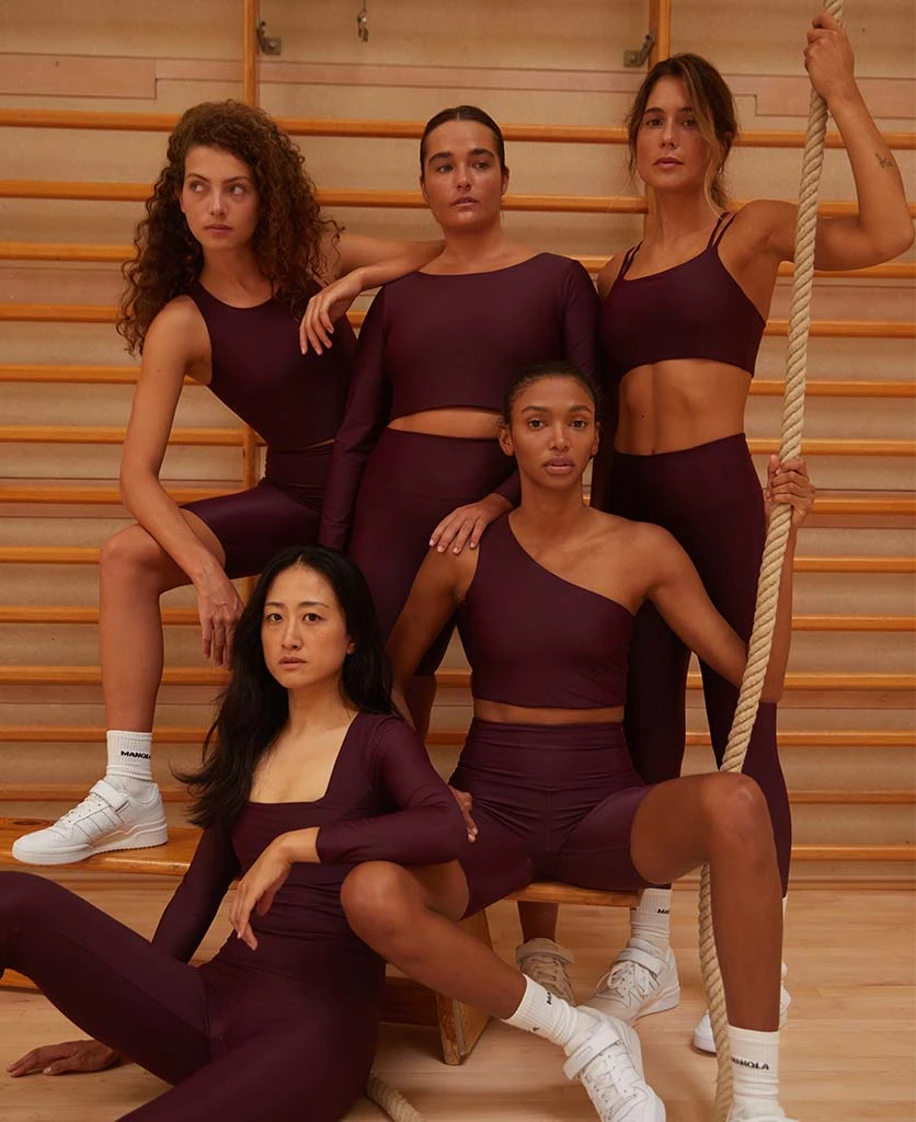 TheManola Clothing Core Triangle Back Long Top Wine Purple 5 TheManola Clothing Core Triangle Back Long Top Wine Purple