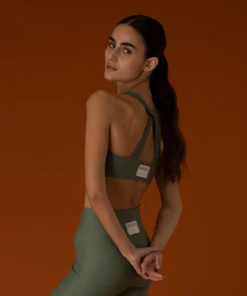 TheManola Core Twist Bra Green Army Clothing 9 TheManola Core Twist Bra Green Army Clothing